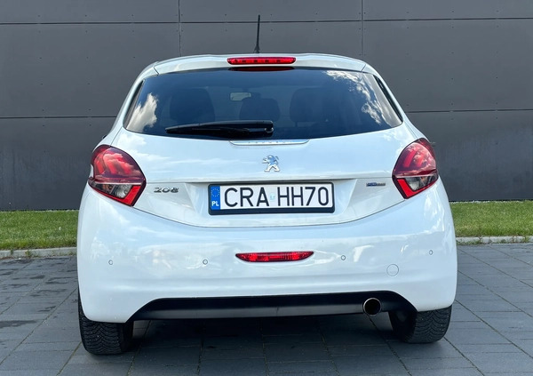 Peugeot 208 cena 34900 przebieg: 139350, rok produkcji 2017 z Łobez małe 379